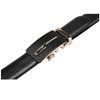 INSPIRE CHIC Men's Automatic Alloy Buckle Holeless Belt - 3 of 4