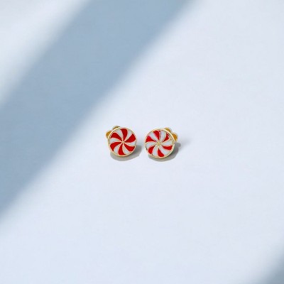 Peppermint Tiny Stud Earrings | ETHICGOODS