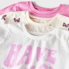 Grayson Mini Toddler Girls' 3pk Short Sleeve Jersey T-Shirt - image 3 of 3