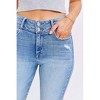 Women's Jocelyn High Rise Distressed Skinny Jeans - CELLO - 4 of 4