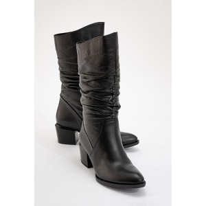 Soule - Black Leather Boot (Women) | Forever & Always Shoes - 1 of 4