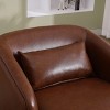 CAVINAS 360 Degree Accent Swivel Chair Barrel Chair Round Comfy Chair Sofa Chair Leisure Armchair - 4 of 4