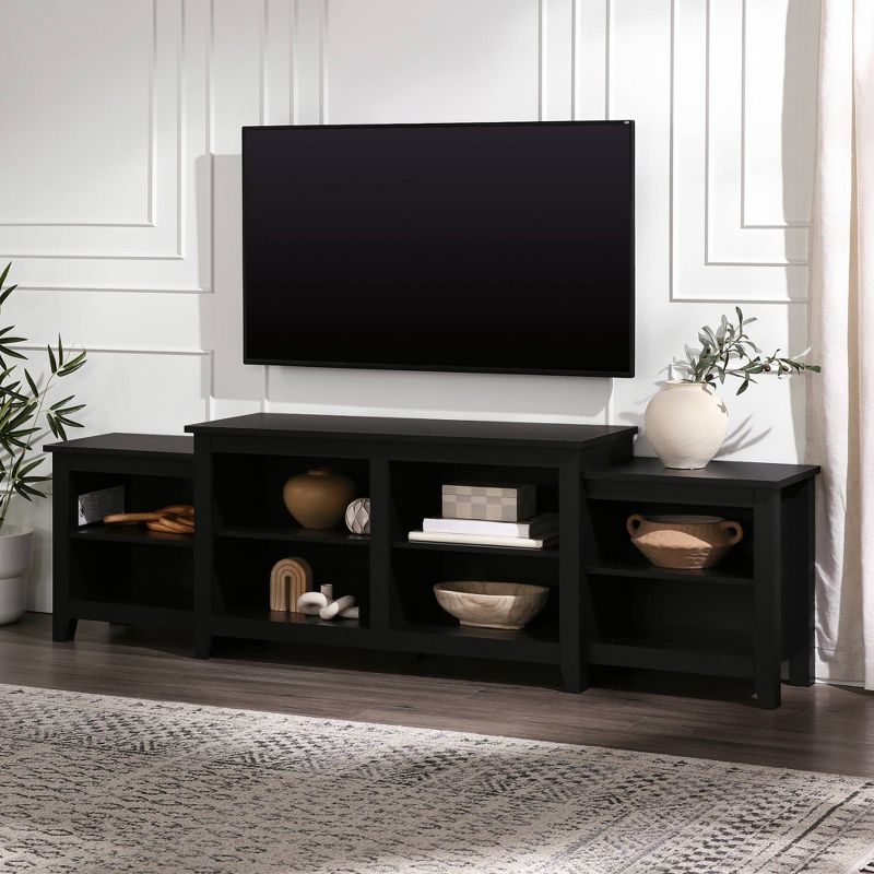Leveled Classic Tiered Top TV Stand for TVs up to 50" - Saracina Home, 4 of 9