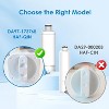 Waterdrop DA97-17376B Replacement for Samsung HAF-QIN/EXP, DA97-08006C, RF28R7201SR, RF28R7351SG, WD-F45, Refrigerator Water Filter, 5 Filters - 2 of 4