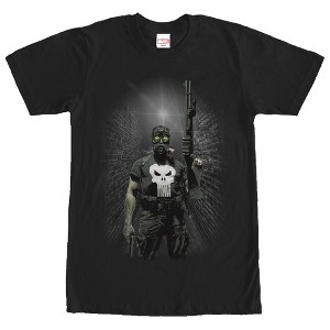 Men's Marvel Punisher Gas Mask T-Shirt - 1 of 4