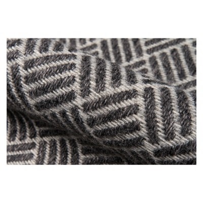 Charcoal Geometric 47'' Synthetic Outdoor Rug