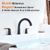 Mixxidea Bathtub Faucet 2-Handle Matte Black & Rose Gold - 2 of 3