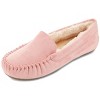 Floopi Women's Lily Moccasin Faux Suede Slippers - 3 of 4