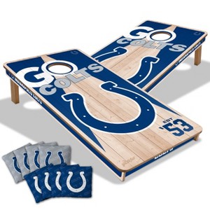 NFL Indianapolis Colts 2'x4' Wood Toss Game Set - 1 of 4