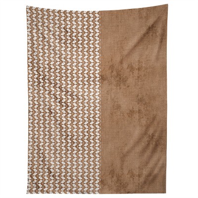 Sheila Wenzel-Ganny Two Toned Tan Texture Tapestry - Society6