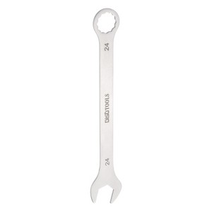 Unique Bargains 3Cr13 Stainless Steel Metric 6-Point Ended Box Thin Combination Wrench - 1 of 4