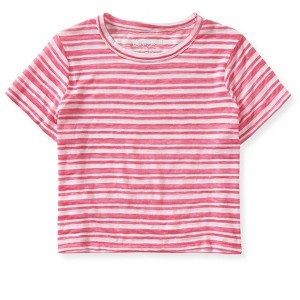 Aeropostale Womens Burnout Cropped Graphic T-Shirt - 1 of 1