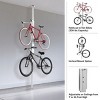 Leisure Sports Aluminum Bike Storage Rack with Tension Mount for Two Bicycles - 4 of 4