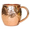 Set of 2 Modern Home Authentic 100% Solid Copper Hammered Moscow Mule Mug - Handmade in India - 3 of 4