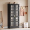 Tribesigns 71" Tall Shoe Cabinet with Doors, 8-Tier Shoe Storage with Adjustable Shelves - 2 of 4