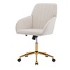 TY Adjustable Office Chair, Home Bedroom, Ergonomic Swivel Chair, Backrest Seat, Comfortable for Long Sitting - 2 of 4