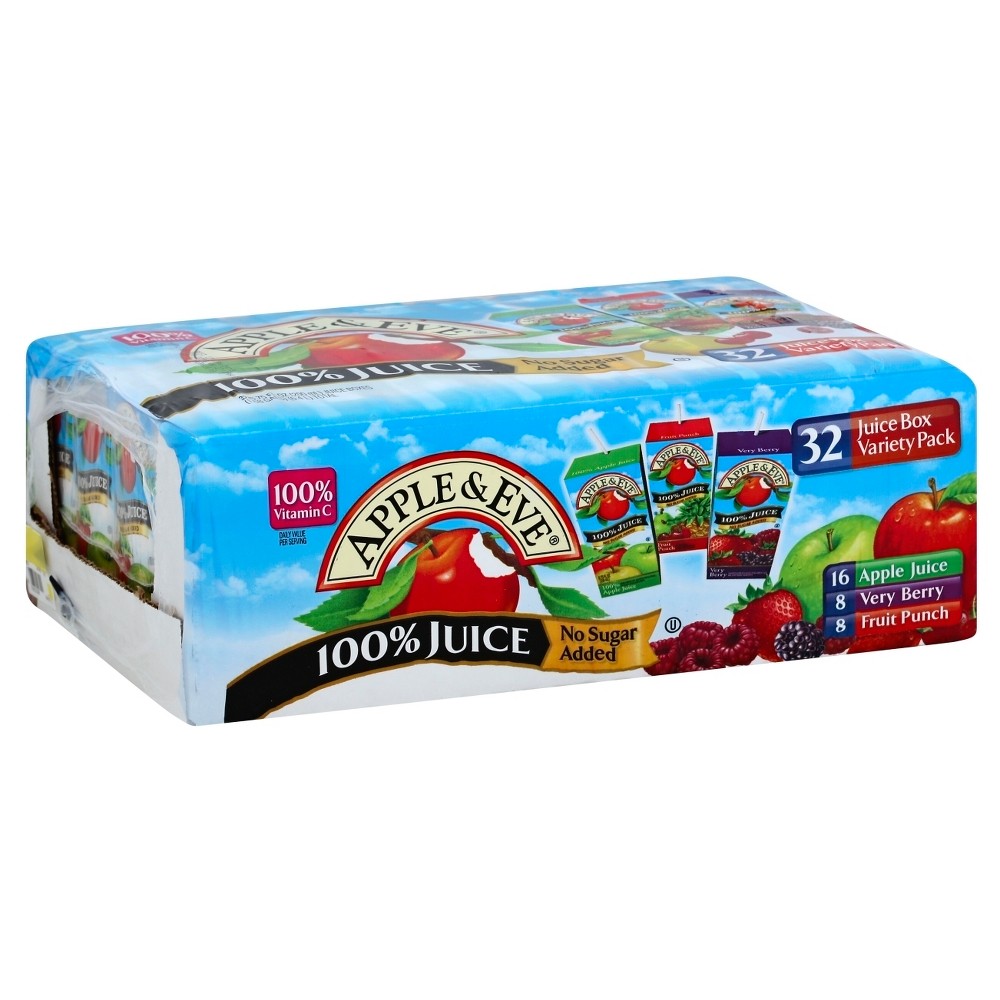 UPC 076301223004 product image for Apple & Eve 100% Juice Variety Pack - 32pk/200mL Boxes | upcitemdb.com