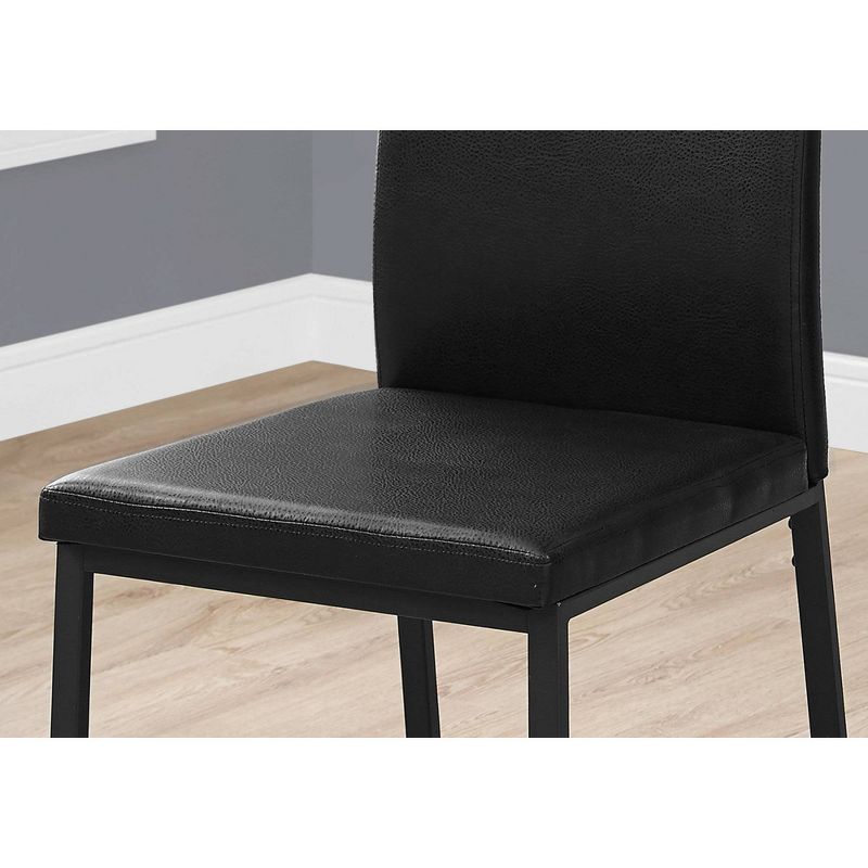 2pc Dining Chair Faux Leather- EveryRoom, 4 of 7