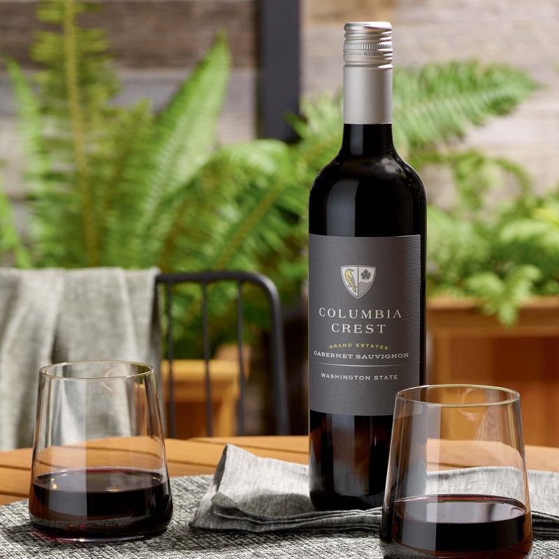 Columbia Crest Grand Estate Cabernet Sauvignon Red Wine - 750ml Bottle, 3 of 6