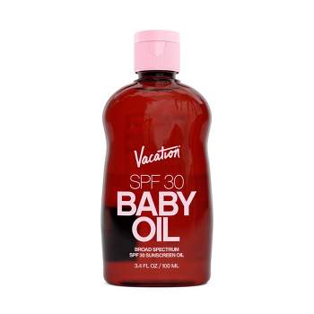 Vacation Baby Oil - SPF 30 - 3.4 fl oz