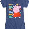 Girls' - Peppa Pig - Cute Wink Fitted Short Sleeve Graphic T-Shirt - 2 of 4