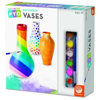 Mindware Paint Your Own Porcelain Vases Target