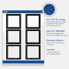 Avery 3" x 3" Labels, Black and White Polka Dots, 60 ct - 3 of 4