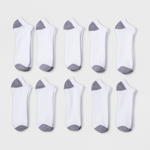 Men's No Show Socks 10pk - Goodfellow & Co™ 6-12 - image 1 of 1