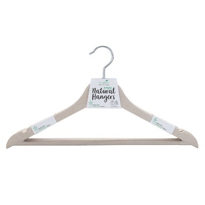 Simplify 5pk Eco Friendly Eco Hangers Natural