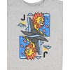 Seven Times Six Disney Lion King Little Boys' Simba Jack Playing Card Toddler T-Shirt Grey - 2 of 3