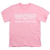 Boys' Short Sleeve Women Of Wrestling Single Color Logo T-Shirt - 2 of 4