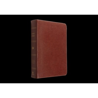 ESV Single Column Heritage Bible (Trutone, Chestnut) - (Leather Bound)