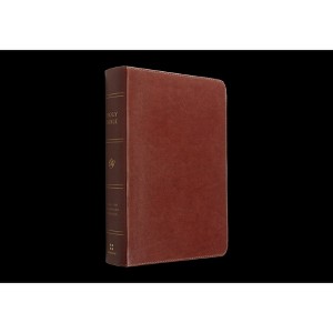 ESV Single Column Heritage Bible (Trutone, Chestnut) - (Leather Bound) - 1 of 1