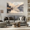 Stupell Industries Brushed Mountain Reflection Canvas Art - 3 of 4