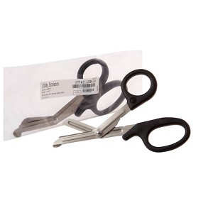 McKesson Stainless Steel / Plastic Office Grade Utility Scissors NonSterile 7-1/4 Inch Length 10 Ct 01-320BKGM - 1 of 4
