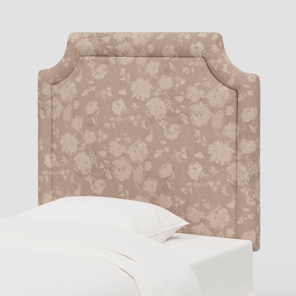 Twin Charlie Notched with Seam Headboard Pink Floral - Threshold™