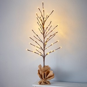 The Lakeside Collection Spring Woodland Forest Home Collection - Lighted Twig Tree - 1 of 3