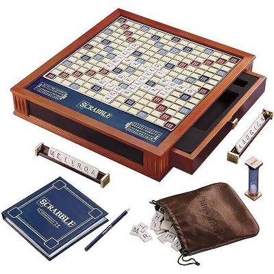 WS Game Company Scrabble Trophy Edition Board Game