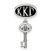 Black Bow Jewelry Sterling Silver Kappa Kappa Gamma Greek Life Bracelet Bead Charm - 2 of 3