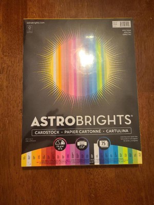 Astrobrights 75ct Cardstock Printer Paper : Target