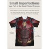 Popfunk Justice League Movie Flash Uniform Front-Back Print Adult Sublimated Costume T-Shirt - 3 of 4