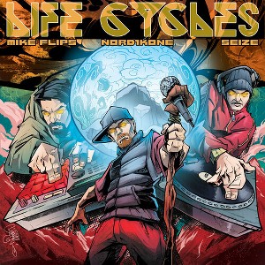 Mike Flips & Nord1Kone & Seize - Life Cycles (Vinyl) - 1 of 1