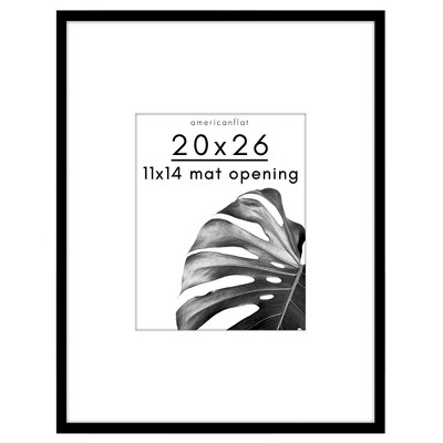 Americanflat Picture Frame with Oversized Mat