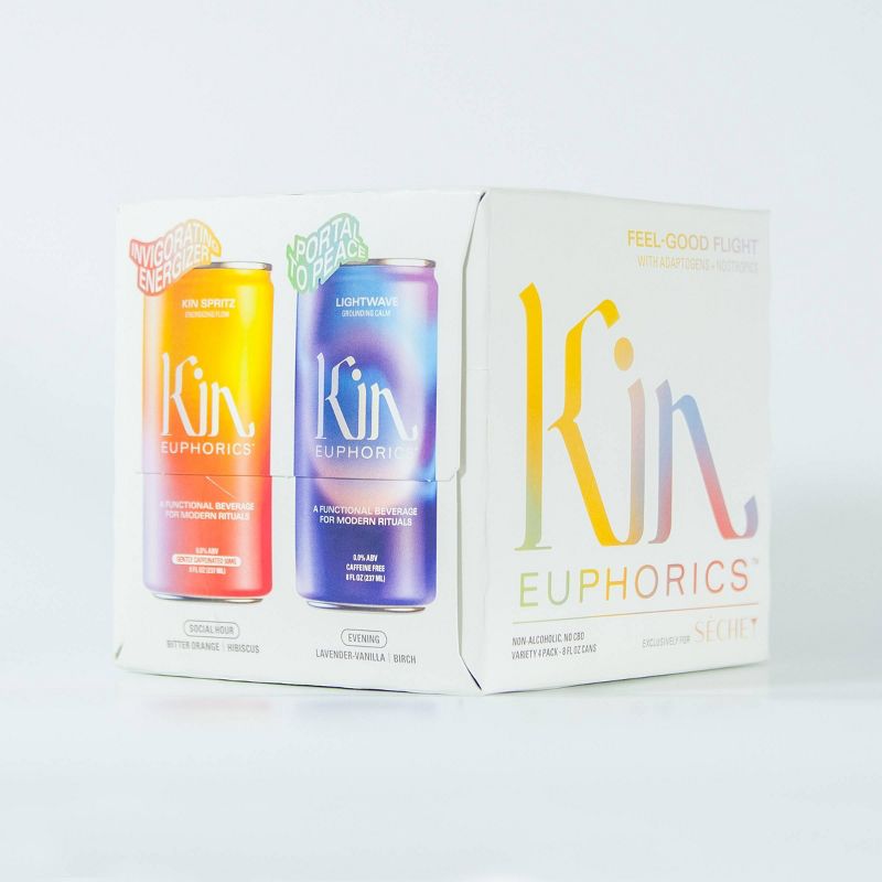 Kin Non-Alc Euphorics Variety Pack - 4pk/8 fl oz Cans, 3 of 8