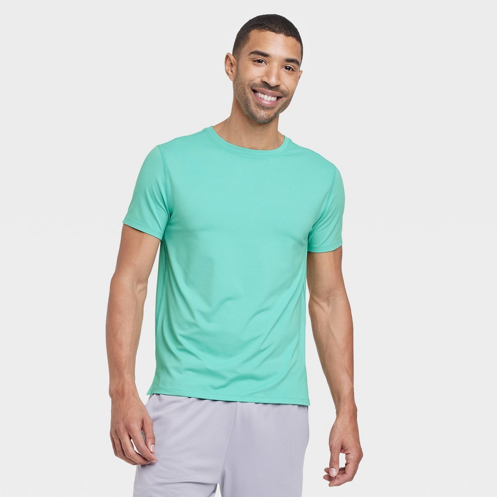 Men's Short Sleeve Performance T-Shirt - All in Motion™ Synergy Green XL