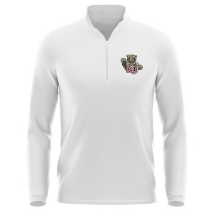 Campus Lab Kutztown University Adult Men's Active Sport 1/4 Zip Pullover Left Chest Logo - 1 of 4
