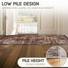 AMERLIFE Area Rug, Machine Washable Vintage Carpet with Non-Slip Backing, Soft Rug for Living Room, Bedroom, Hallway Use - 4 of 4