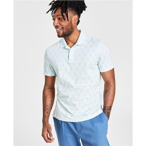 Alfani Mens Diamond Polo Shirt - 1 of 1