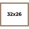 PosterPalooza | Slim Profile Gold Picture Frame - UV Acrylic, Backing Board, Hanging Hardware Included - 2 of 4
