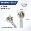 Unique Bargains Industrial Hardware Bearing Rod End Bearing 4 Pcs - 3 of 4